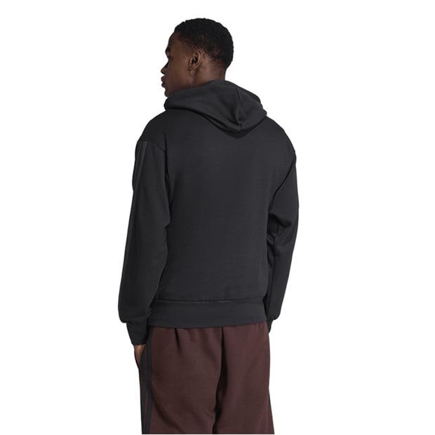 Triple Black - adidas - Essentials Fleece 3-Stripes Hoodie Mens