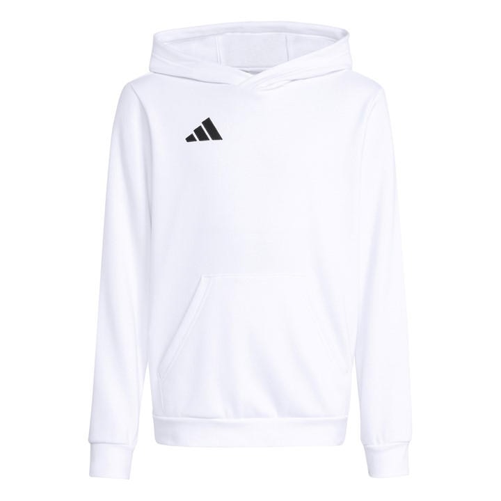 Adidas  Kids White Ent22 Hoodie  in Size 13 - 14 Years, Sports Direct