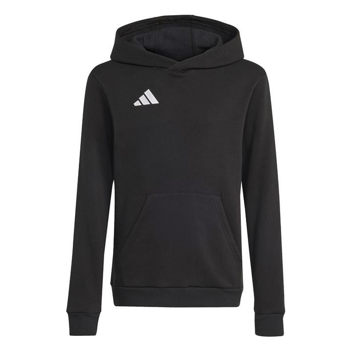 Adidas  Kids Black Ent22 Hoodie  in Size 9 - 10 Years, Sports Direct