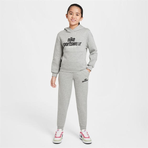 Dk Grey Heather - Nike - Nike K NSW Clb FLC H Jn99