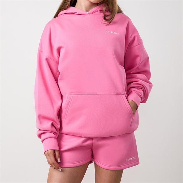 Carnation Pink - Gym King - Gym King Junior 365 Relaxed Fit Hood - Carnation Pink
