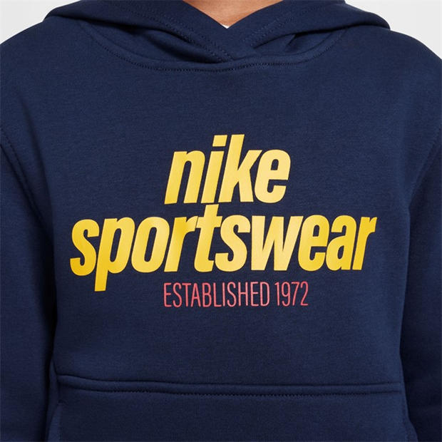 Obsidian - Nike - Kids' Club Fleece Hoodie