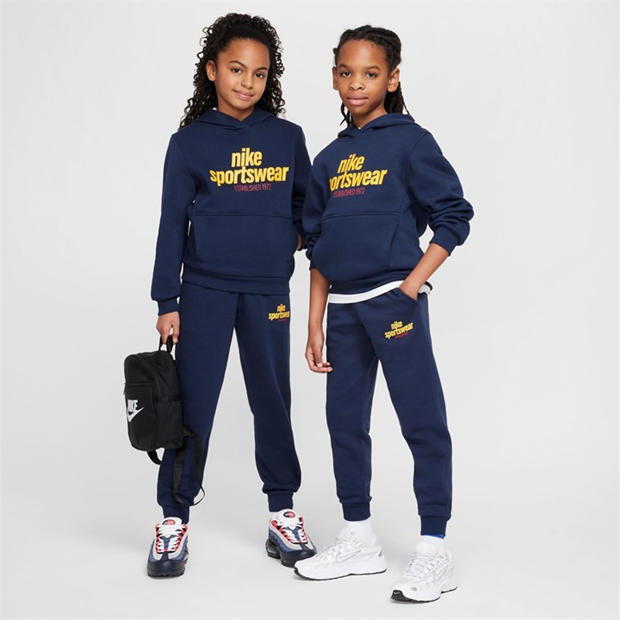Obsidian - Nike - Kids' Club Fleece Hoodie