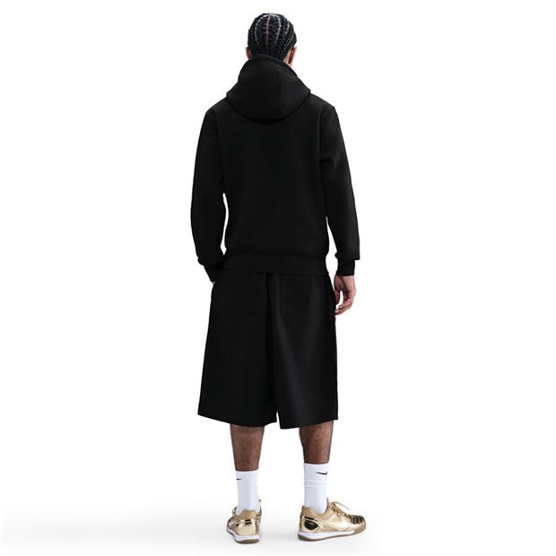 Black/Gold - Nike - Men's Club Pull Over Graphic Hoodie