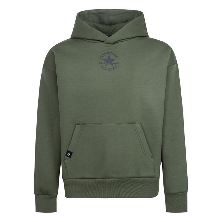 Converse  Kids Green ' Pull Over Hoodie in Size 9 - 10 Years, Sports Direct