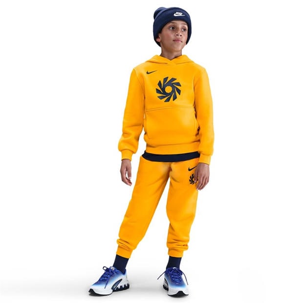 University Gold - Nike - Kids' Club Fleece Over the Head Hoodie