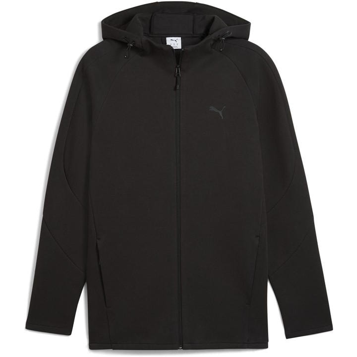 Puma Men's Black Evostripe Hoodie in Size M, Sports Direct