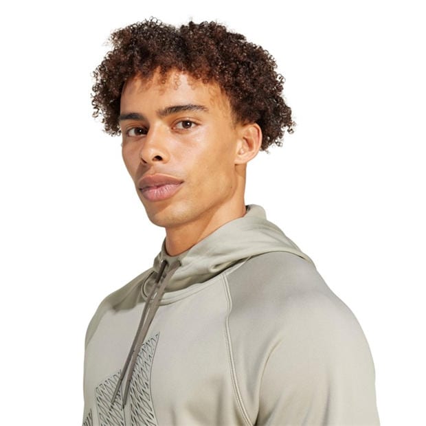 Silver Pebble - adidas - Gg Bl Hd Hoody Mens