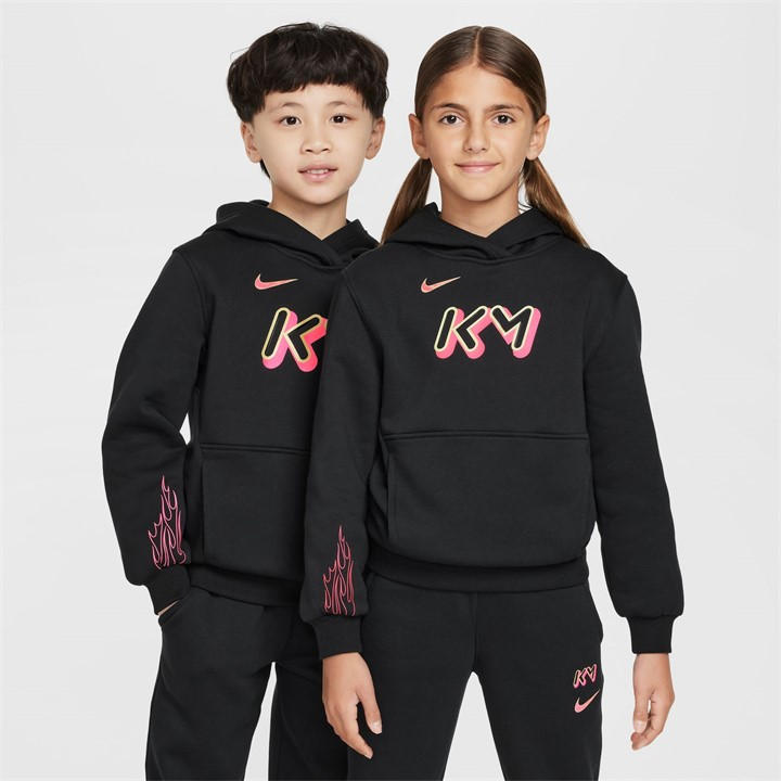 Nike  Kids Black Mbappe Hood in Size 7 - 8 Years, Sports Direct