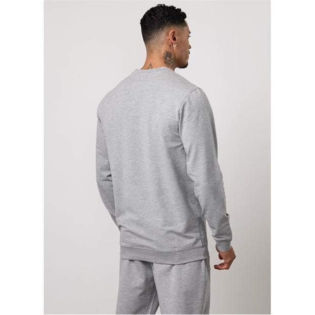 Grey Marl - Gym King - Gym King Victory Loopback Hood - Black