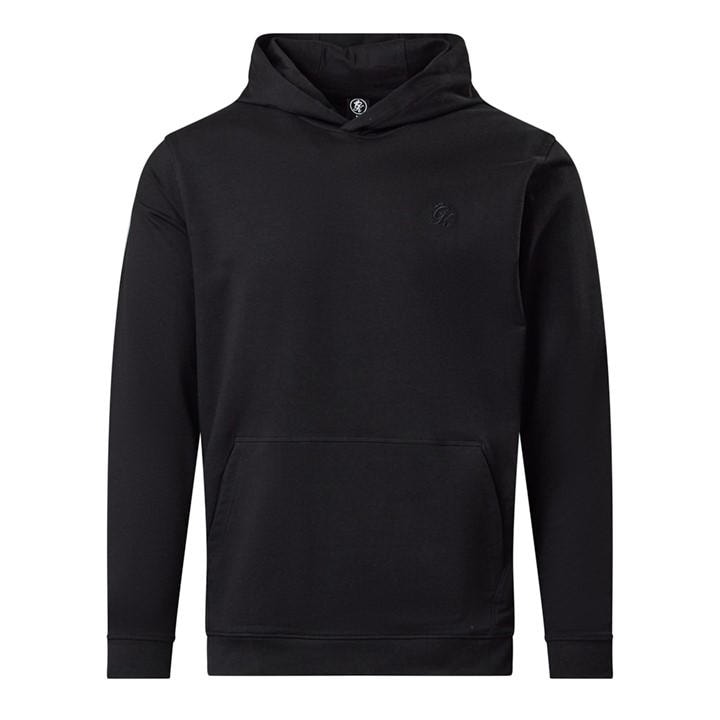 Gym King Victory Lightweight Loopback Hoodie - Black S - Image 3