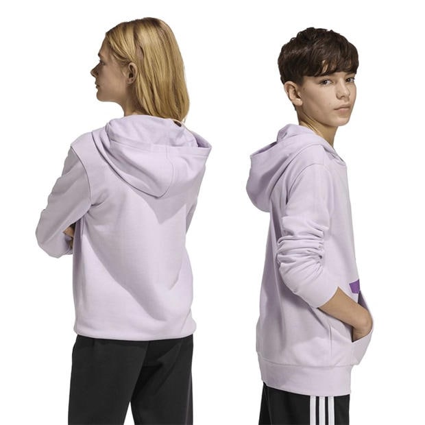 Ice Lavender - adidas - Kids' Over The Head Hoodie