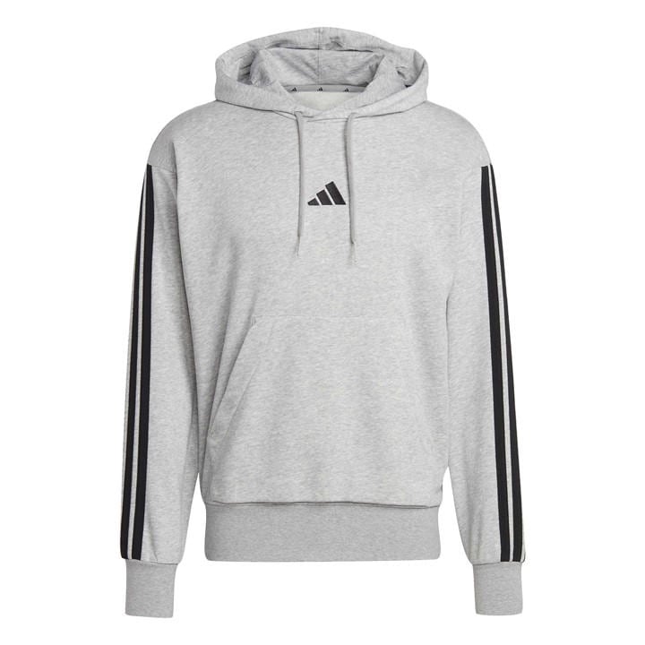Adidas Men's Grey Over The Head Hoodie in Size L, Sports Direct