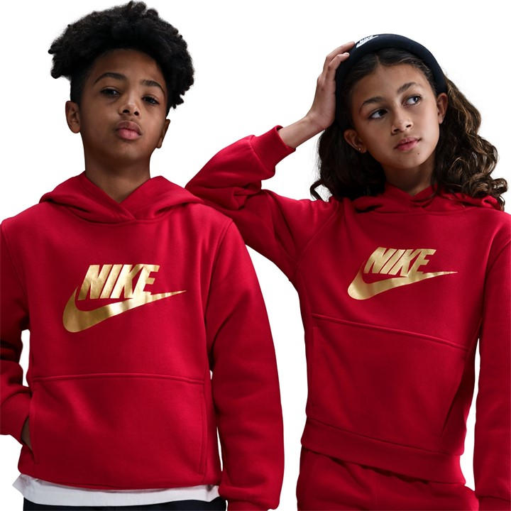 Nike Boys Red H Gold Satn Jn54 in Size 11 - 12 Years, Sports Direct