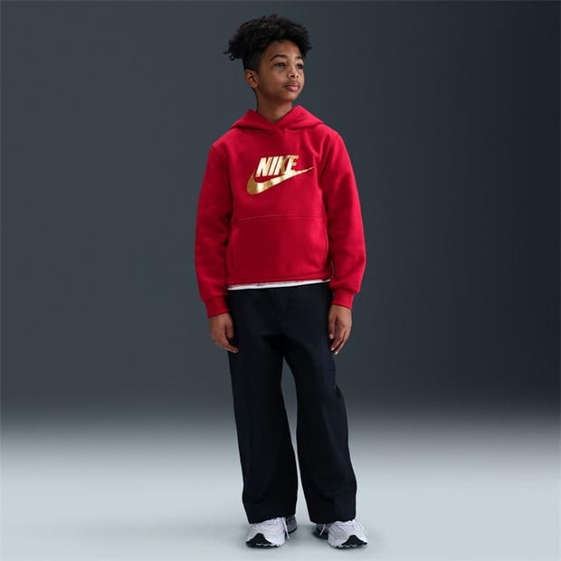 University Red - Nike - Kids' Over the Head Hoodie