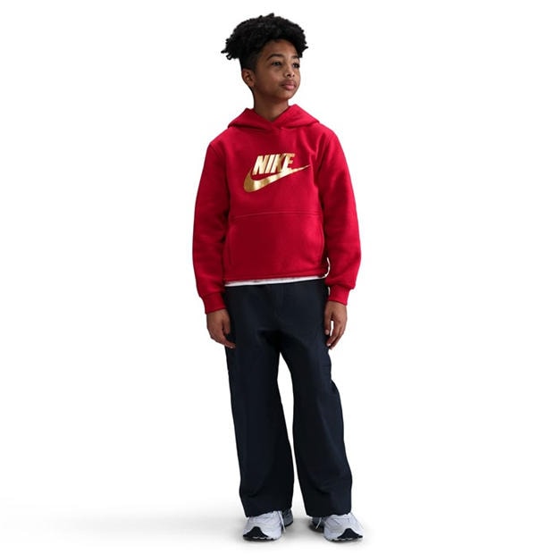University Red - Nike - Kids' Over the Head Hoodie