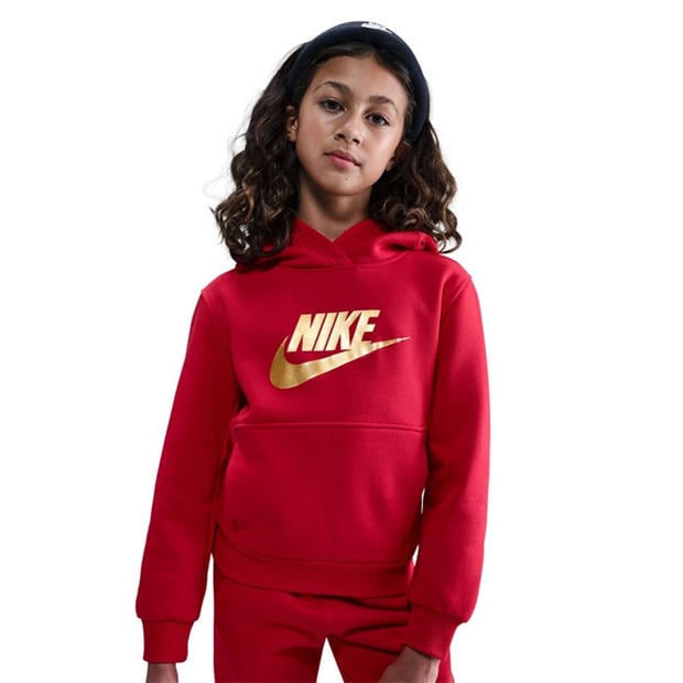 University Red - Nike - Kids' Over the Head Hoodie