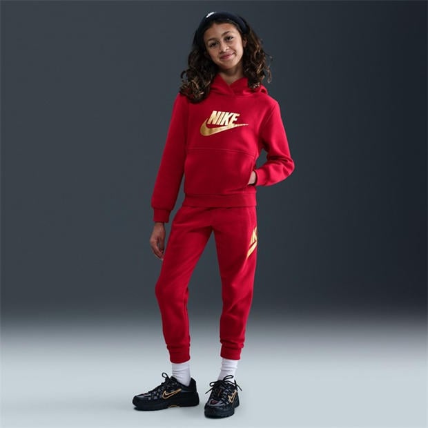 University Red - Nike - Kids' Over the Head Hoodie