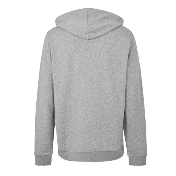 Medium Grey - Reebok - Men's Identity Small Logo Overhead Hoodie