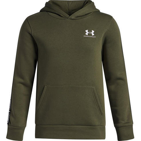 Under Armour - Kids' B Icon Over The Head Fleece Taping Hoodie