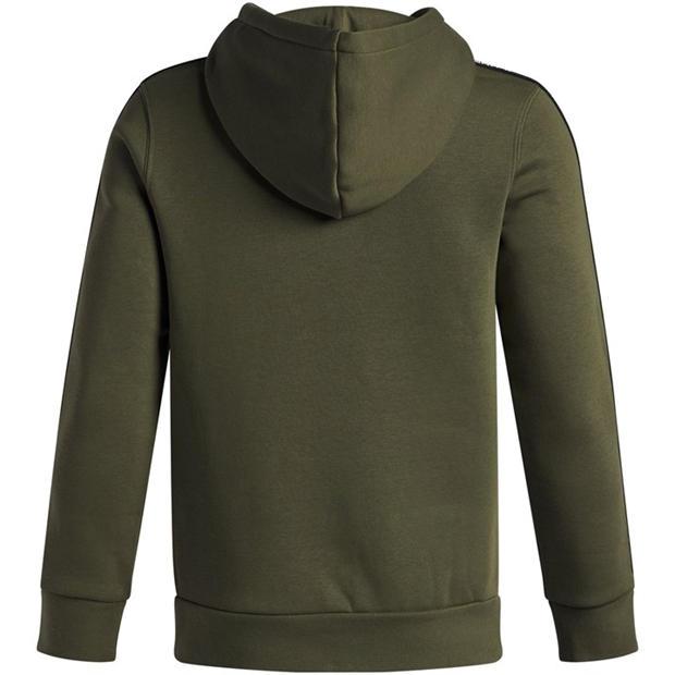 Green - Under Armour - Kids' B Icon Over The Head Fleece Taping Hoodie