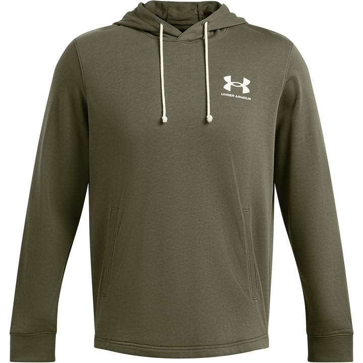 Under Armour Men's Green Ua Rival Terry Lc Hd Hoody in Size 2XL, Sports Direct