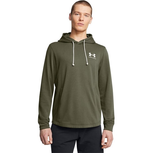 Green - Under Armour - Under Armour Ua Rival Terry Lc Hd Hoody Mens