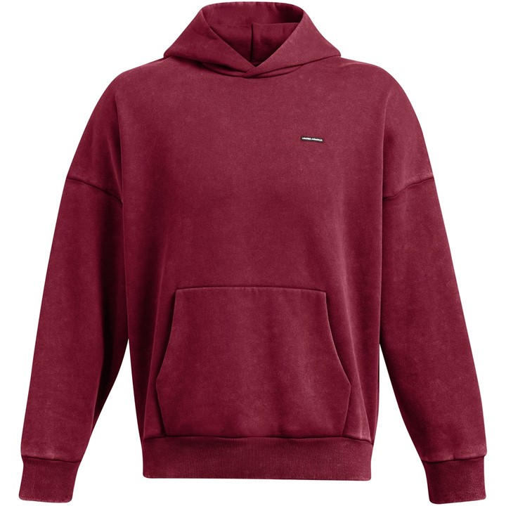 Under Armour Men' Red Icon Hoodie in Size S, Sports Direct