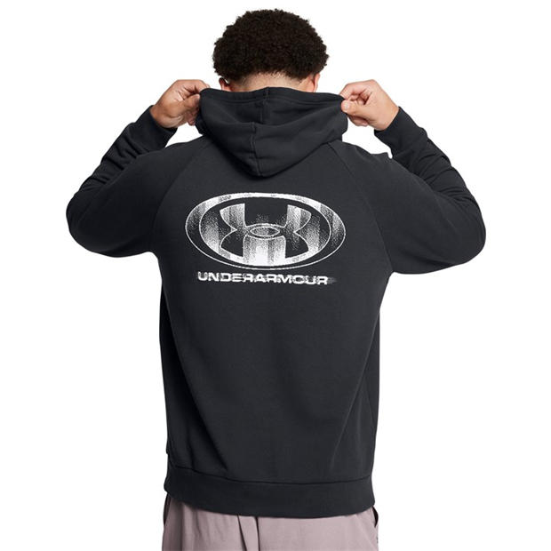 Черно - Under Armour - Men's Rival Fleece Hoodie