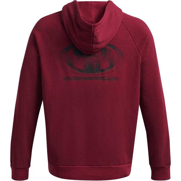 Red - Under Armour - Men's Rival Fleece Hoodie