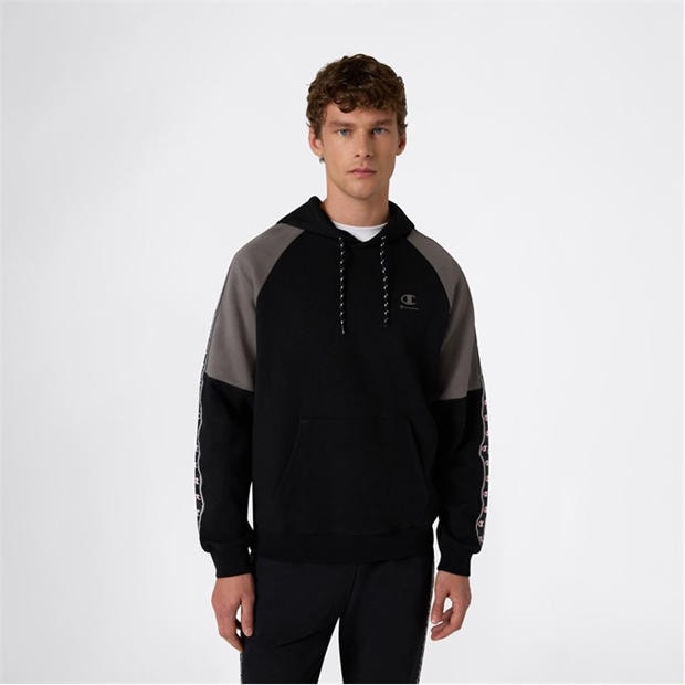 Black - Champion - Men's Overhead Hoodie