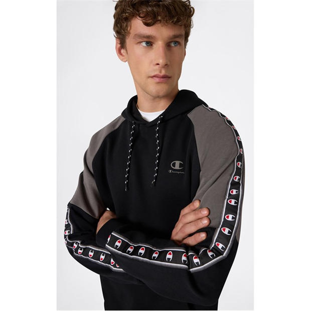 Black - Champion - Men's Overhead Hoodie
