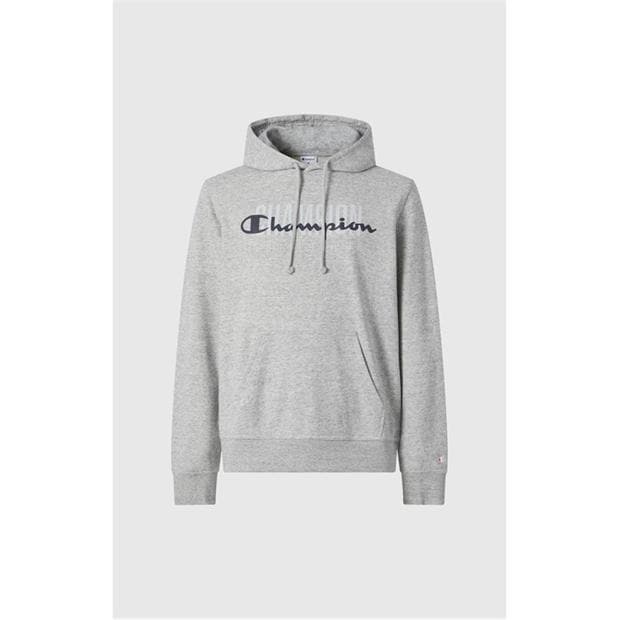 Grey - Champion - Men's Overhead Hoodie