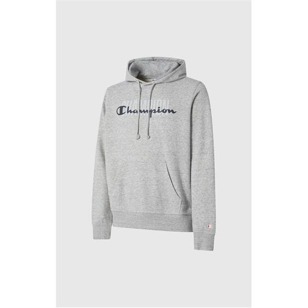 Grey - Champion - Men's Overhead Hoodie