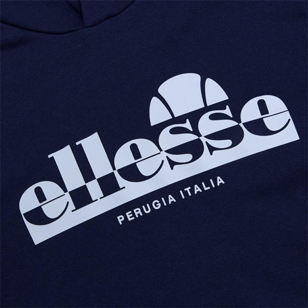 Navy - Ellesse - Men's Overhead Hoodie