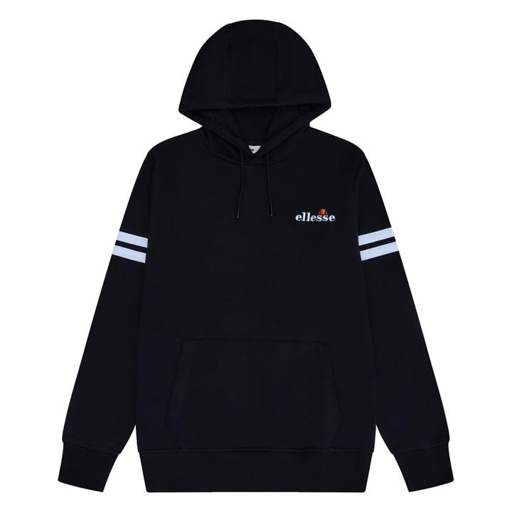 Ellesse Men's Black Overhead Hoodie in Size L, Sports Direct