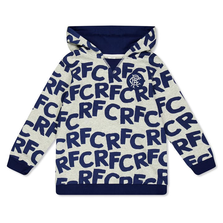 Castore  Kids Grey ' Overhead Hoodie in Size 7 - 8 Years, Sports Direct