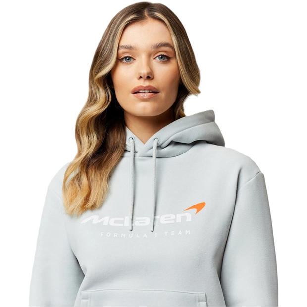Storm Grey - Castore - Kids Mclaren Overhead Hoodie