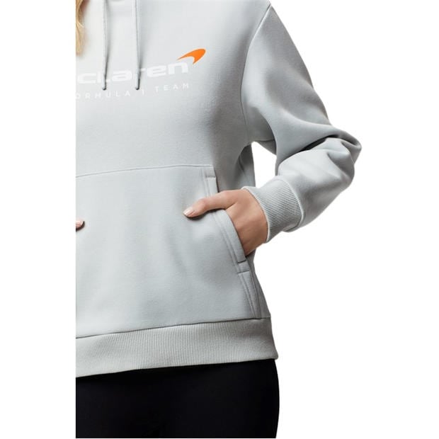 Storm Grey - Castore - Kids Mclaren Overhead Hoodie
