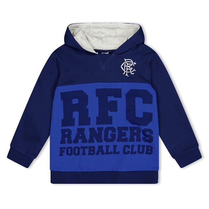 Castore  Kids Blue ' Overhead Hoodie in Size 7 - 8 Years, Sports Direct