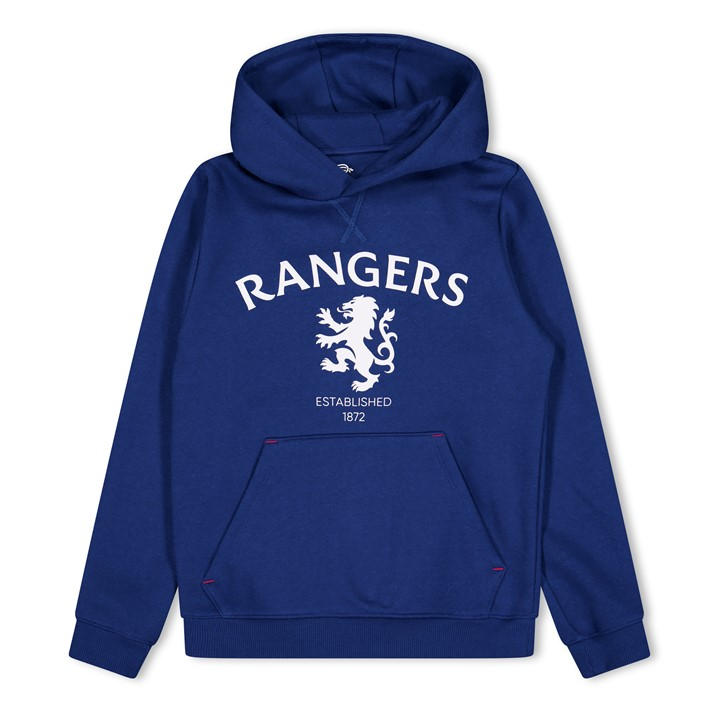 Castore  Kids Blue ' Overhead Hoodie in Size 11 - 12 Years, Sports Direct