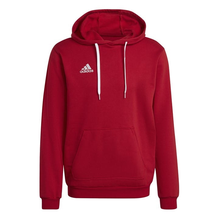 Adidas Men's Red Ent22 Pull Over Hoodie in Size L, Sports Direct