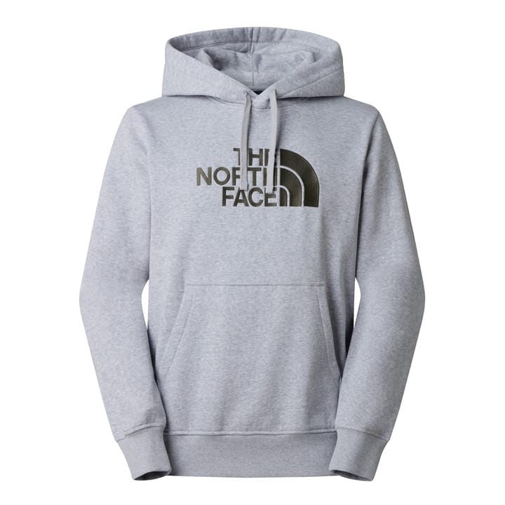 The North Face Men's Grey Drew Over-The-Head Hoodie in Size M, Sports Direct
