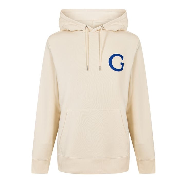 Gant Men's Blue Overhead Hoodie in Size L, Sports Direct
