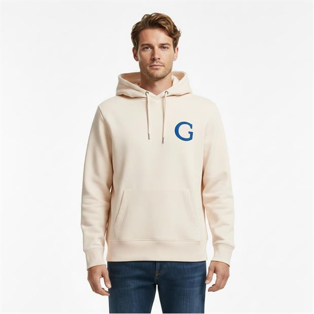 Cream 130 - Gant - Men's Overhead Hoodie