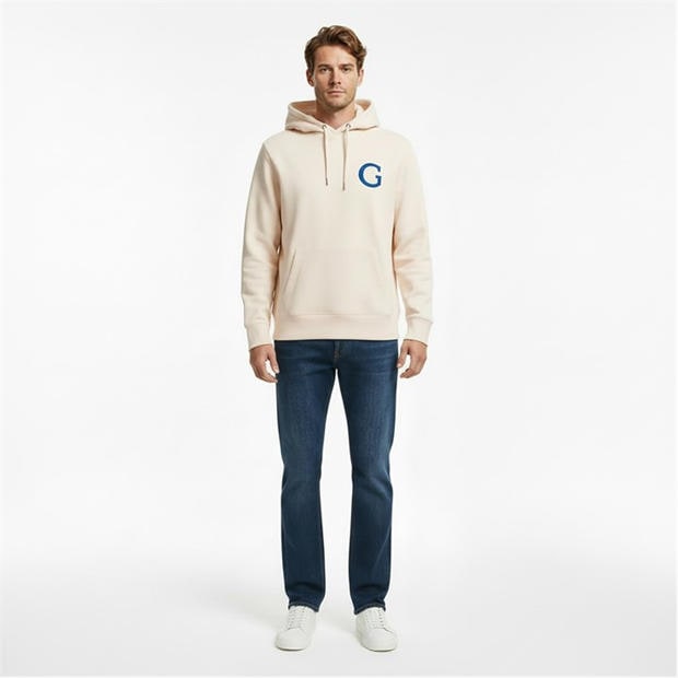 Cream 130 - Gant - Men's Overhead Hoodie