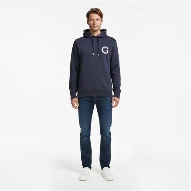 Evenng Blue 433 - Gant - Men's Overhead Hoodie