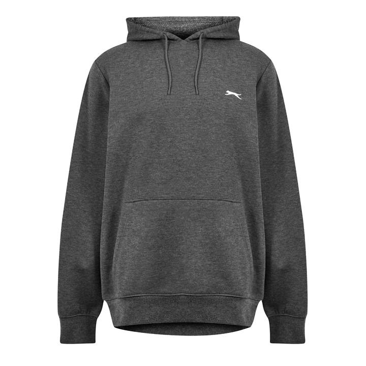 Slazenger Men's Grey Fleece Hoodie in Size XL, Sports Direct
