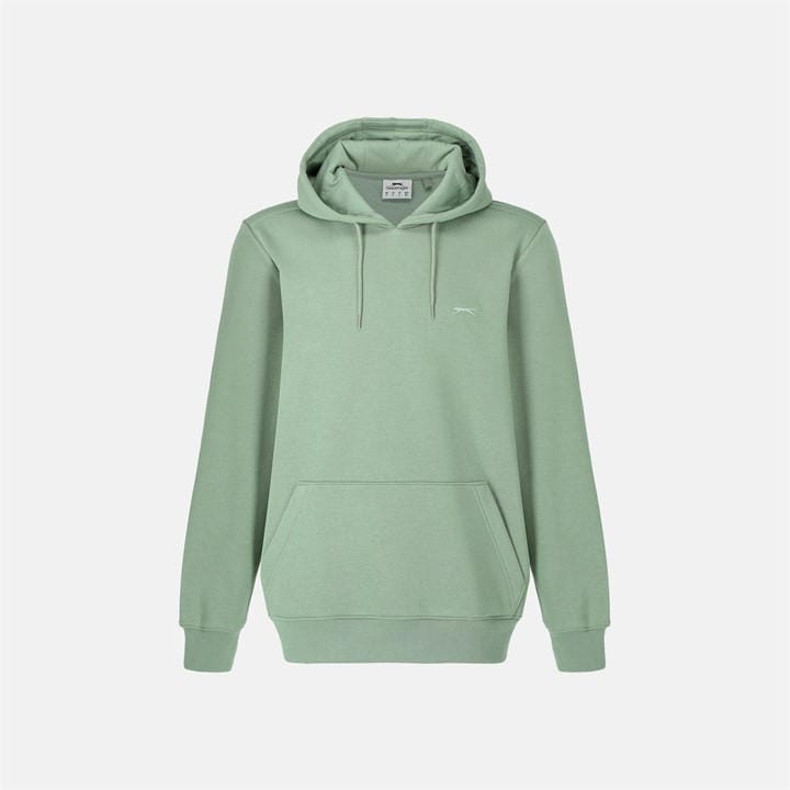 Slazenger Men' Green Fleece Hoodie in Size S, Sports Direct