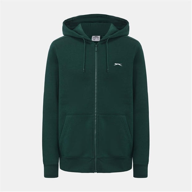 Forest Green - Slazenger - Full Zip Hoodie Mens